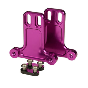 Og Replacement Bagger Fender Billet Bracket Kit - Touring Front Fender Bracket Original Garage Moto 2024 to Present Bagger Purple