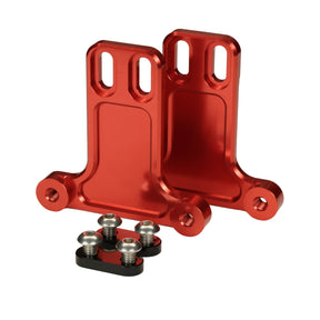 Og Replacement Bagger Fender Billet Bracket Kit - Touring Front Fender Bracket Original Garage Moto 2024 to Present Bagger Red
