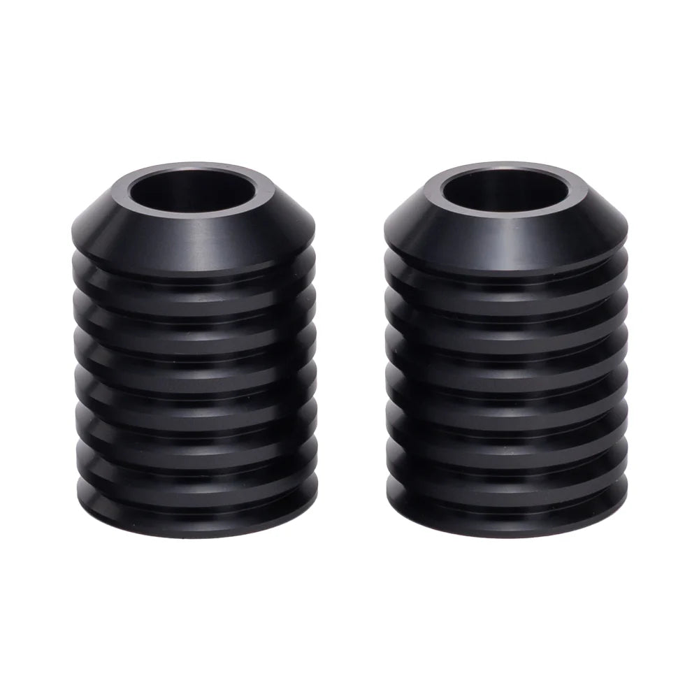 Og Replacement Delrin Crash Bar Sliders Crash Bar Sliders Original Garage Moto Black 3/8"-16 bolts (OG Crash bar purchased before 2022)