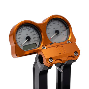 Og Billet Gauges Bezel - 15-23 Road Glide Gauge Mount Original Garage Moto Orange Rear mount
