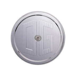 Og Round Air Cleaner Cover Classic Air Cleaner Cover Original Garage Moto Aluminium Finish