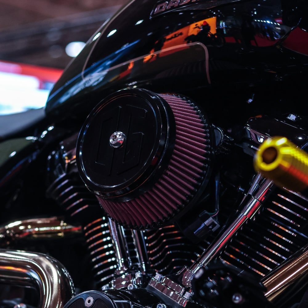 Og Round Air Cleaner Cover Classic Air Cleaner Cover Original Garage Moto