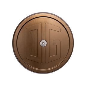 Og Round Air Cleaner Cover Classic Air Cleaner Cover Original Garage Moto Bronze