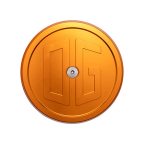 Og Round Air Cleaner Cover Classic Air Cleaner Cover Original Garage Moto Orange