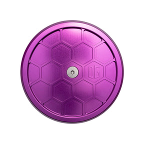 OG Round Air Cleaner Cover - HoneyComp Air Cleaner Cover Original Garage Moto Purple