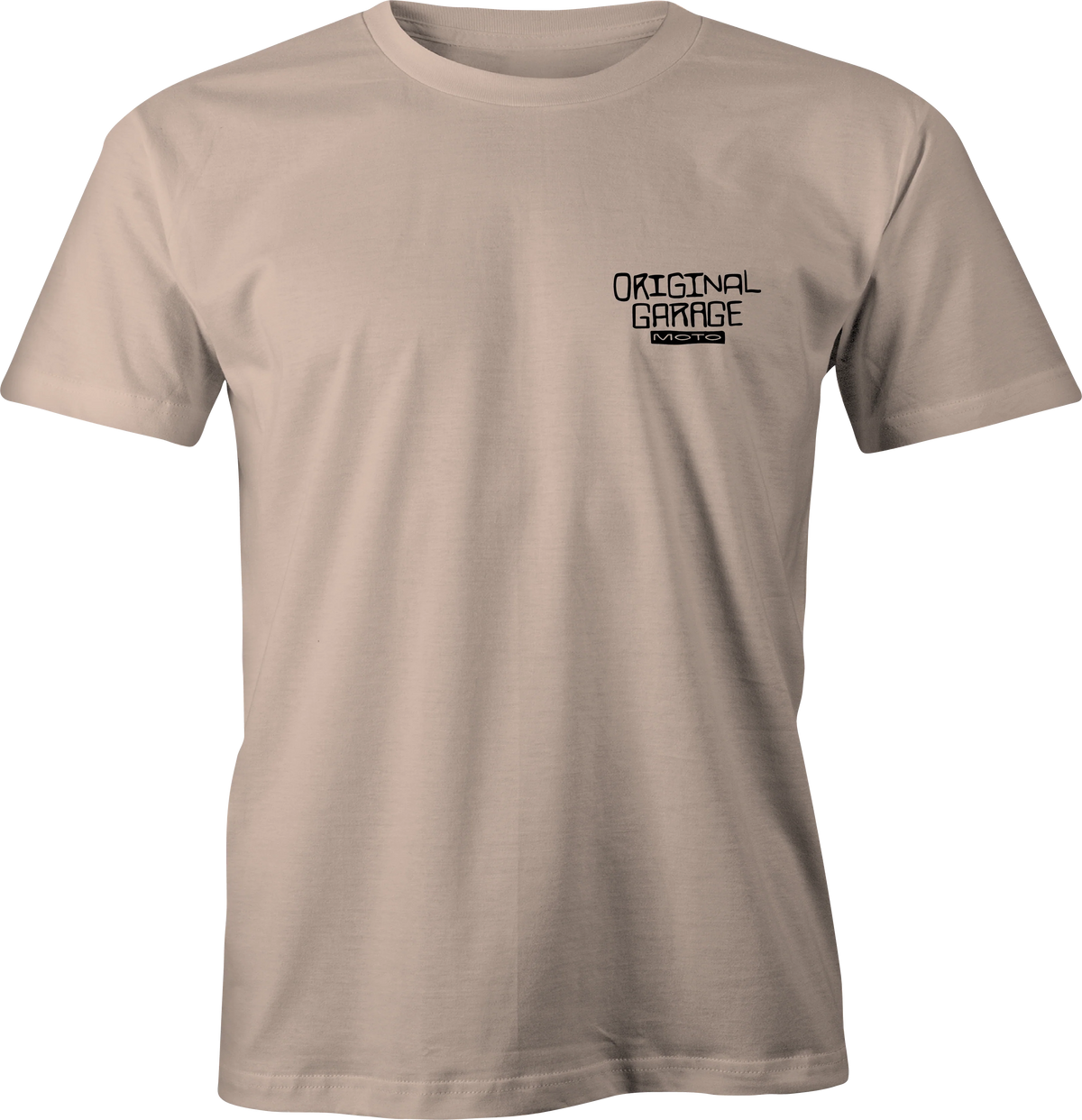 OG "Savage" T-Shirt, Sand T-Shirt Original Garage Moto S