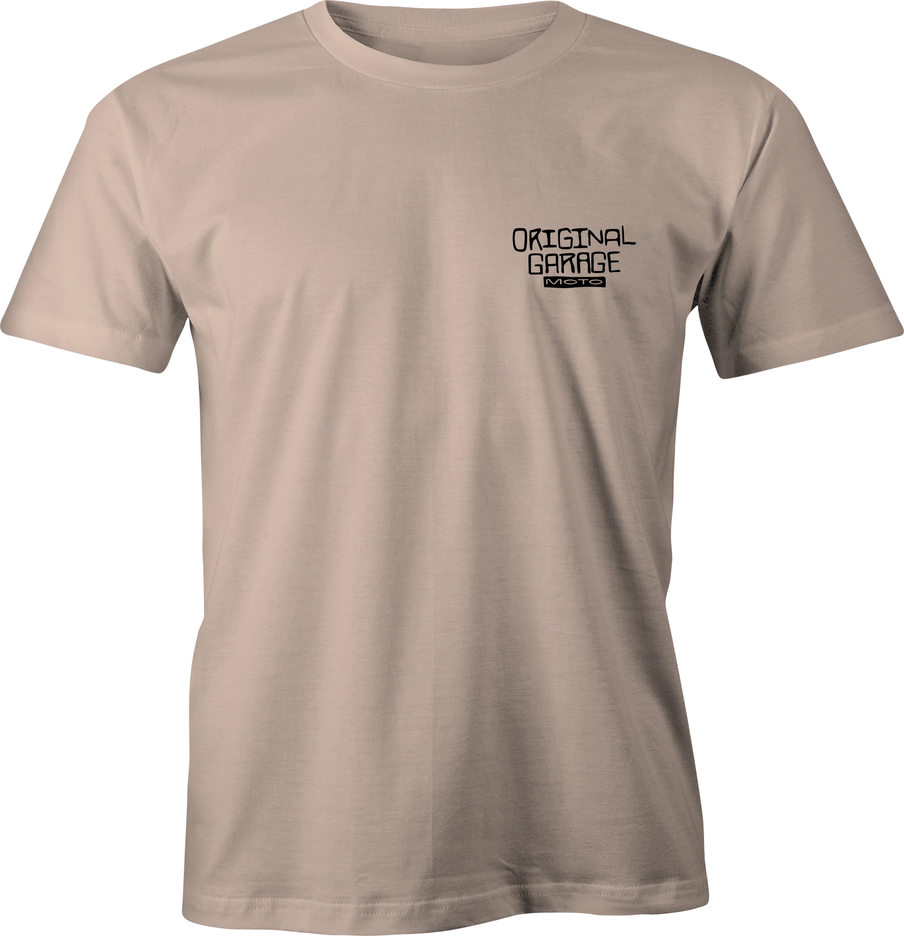 OG "Savage" T-Shirt, Sand T-Shirt Original Garage Moto S