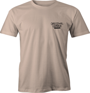 OG "Savage" T-Shirt, Sand T-Shirt Original Garage Moto S