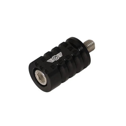Og Shorty Gripper Shifter Peg Shifter Peg Original Garage Moto Black