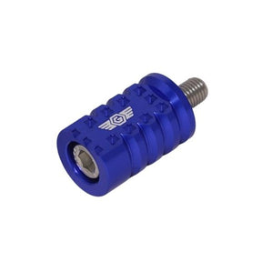 Og Shorty Gripper Shifter Peg Shifter Peg Original Garage Moto Blue