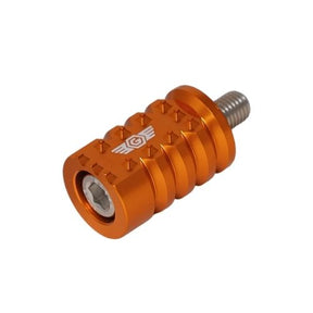 Og Shorty Gripper Shifter Peg Shifter Peg Original Garage Moto Orange