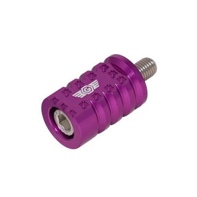 Og Shorty Gripper Shifter Peg Shifter Peg Original Garage Moto Purple