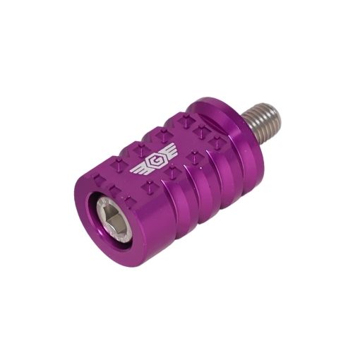 Og Shorty Gripper Shifter Peg Shifter Peg Original Garage Moto Purple