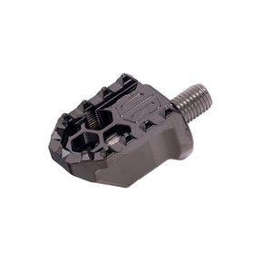 OG Shorty HoneyComp Shifter Peg Shifter Peg Original Garage Moto Black Chrome