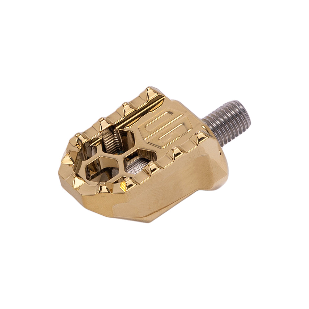 OG Shorty HoneyComp Shifter Peg Shifter Peg Original Garage Moto Gold Plating