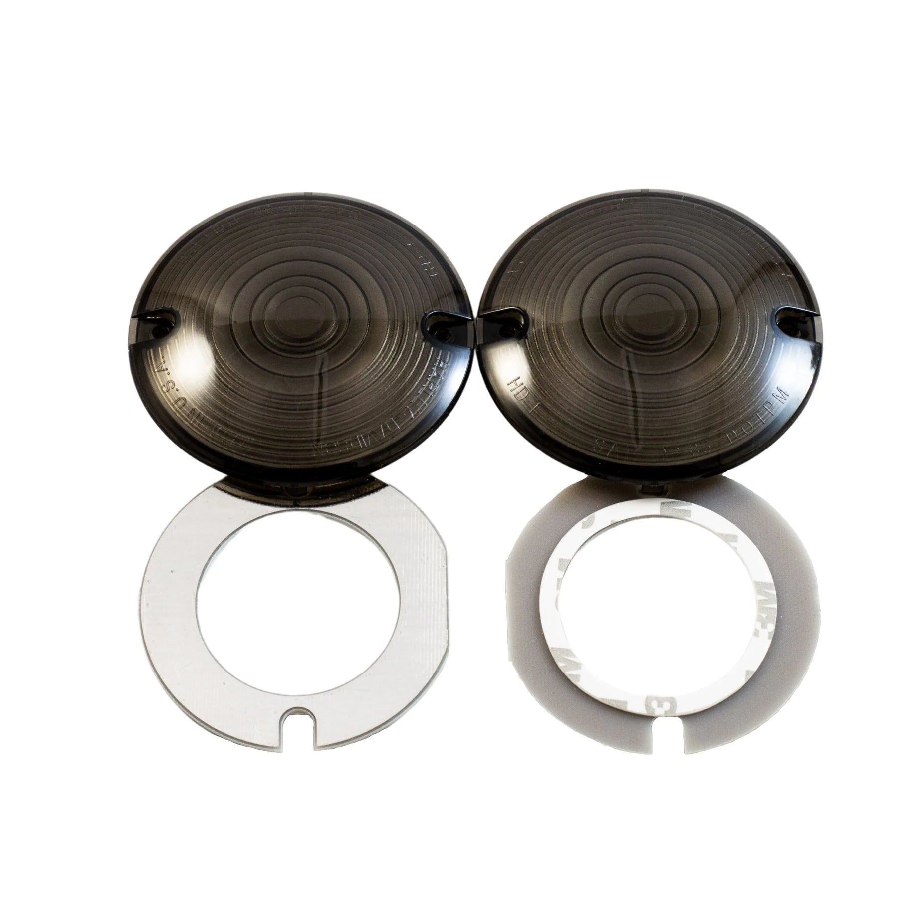 Og Smoked Bagger Turn Signals Lens Kit Turn Signals Lenses Original Garage Moto
