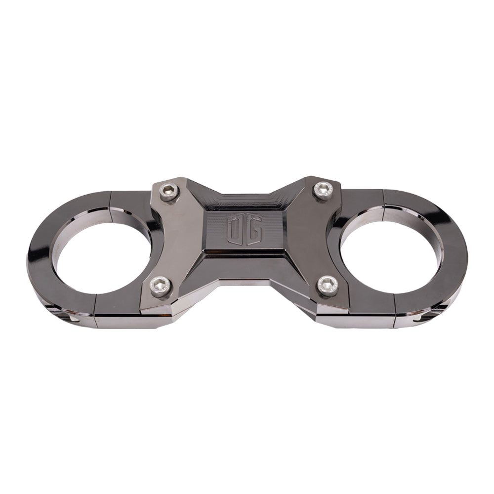 Og Speed 39mm Fork Brace Fork Brace Original Garage Moto Black Chrome