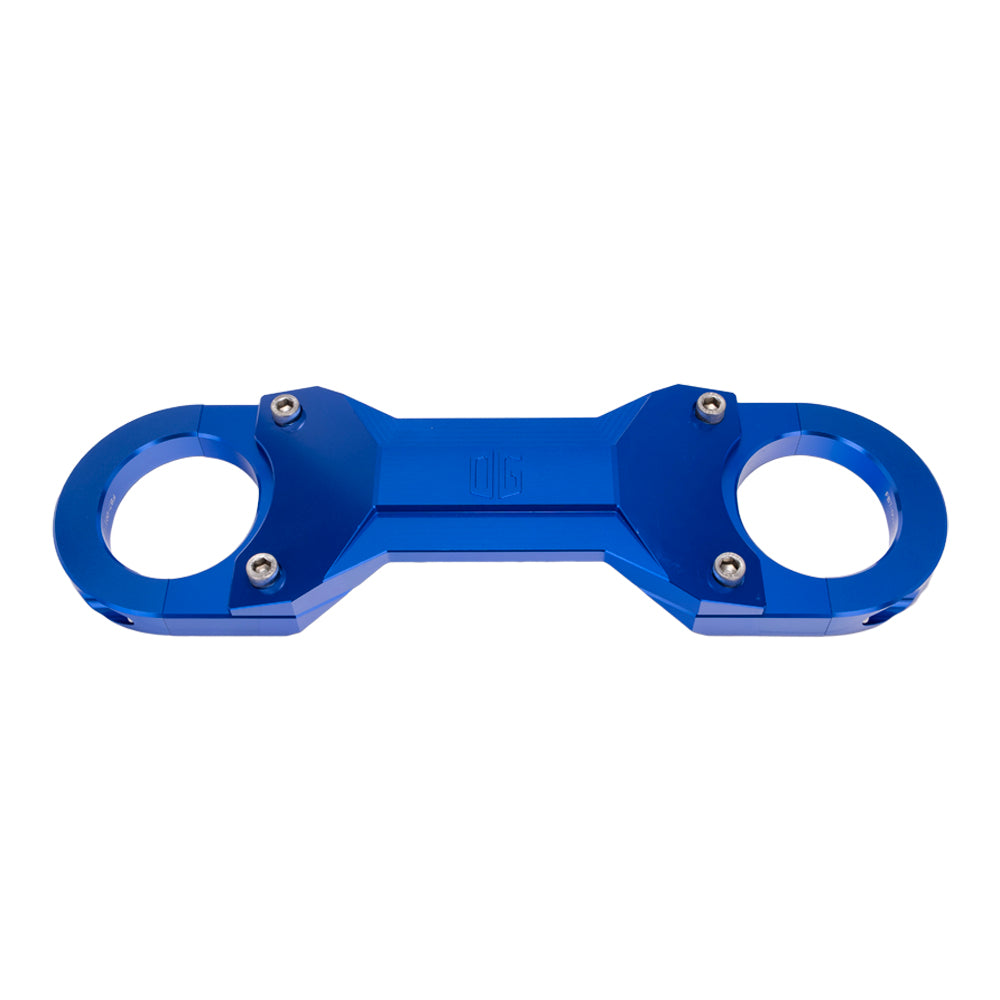 Og Speed 41mm Touring Fork Brace - 13 & Earlier Touring Fork Brace Original Garage Moto Blue