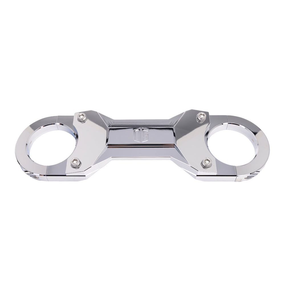 Og Speed 41mm Touring Fork Brace - 13 & Earlier Touring Fork Brace Original Garage Moto Chrome