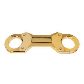 Og Speed 41mm Touring Fork Brace - 13 & Earlier Touring Fork Brace Original Garage Moto Gold Plating