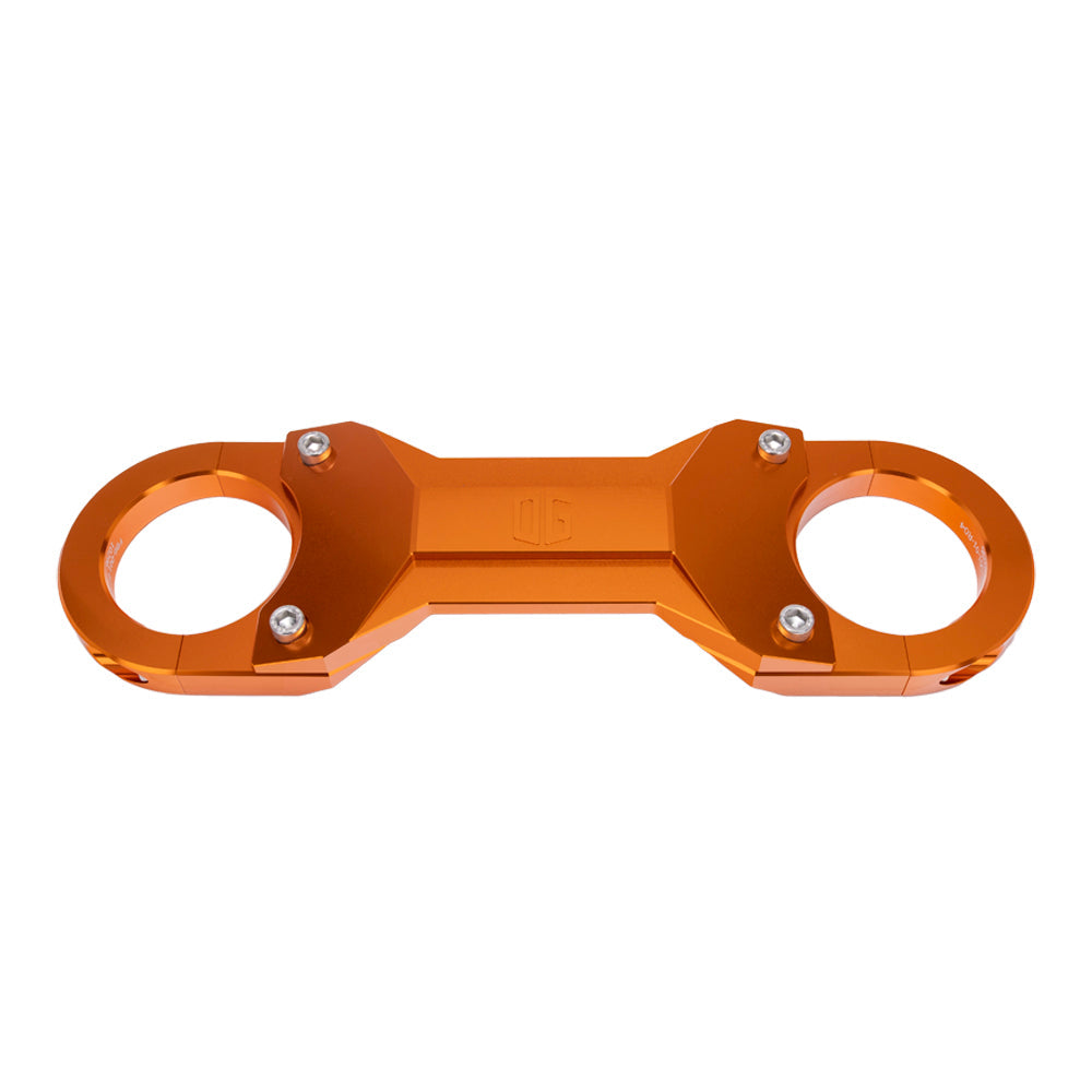 Og Speed 41mm Touring Fork Brace - 13 & Earlier Touring Fork Brace Original Garage Moto Orange