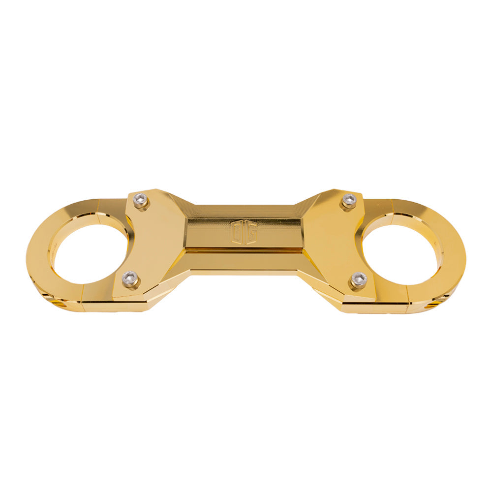 Og Speed 49mm Touring Fork Brace - 14+ Touring Fork Brace Original Garage Moto Gold Plating