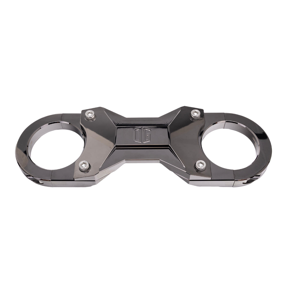 Og Speed 49mm Fork Brace Fork Brace Original Garage Moto Black Chrome
