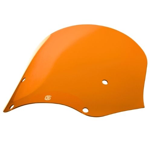 Og T Sport Fairing 12 Inch Replacement Windscreens Windshield Original Garage Moto Hi-Visibility Orange