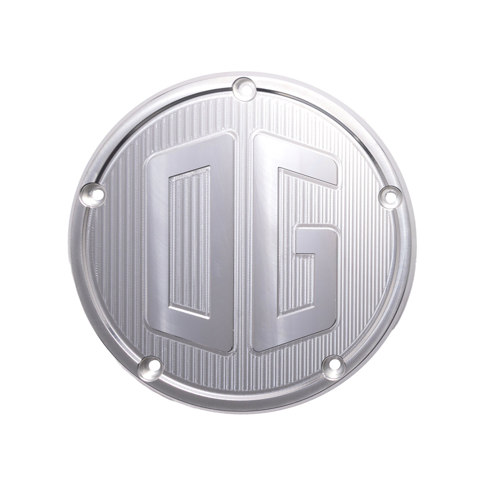 Og Derby Cover - Twin Cam Derby Cover Original Garage Moto Aluminium Finish