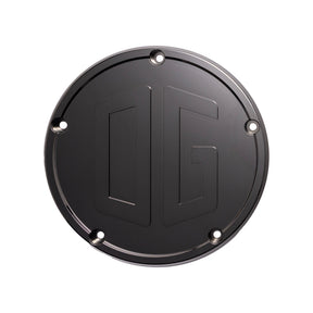 Og Derby Cover - Twin Cam Derby Cover Original Garage Moto Black Chrome