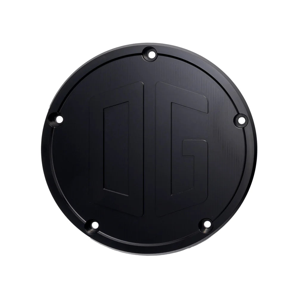 Og Derby Cover - Twin Cam Derby Cover Original Garage Moto Black