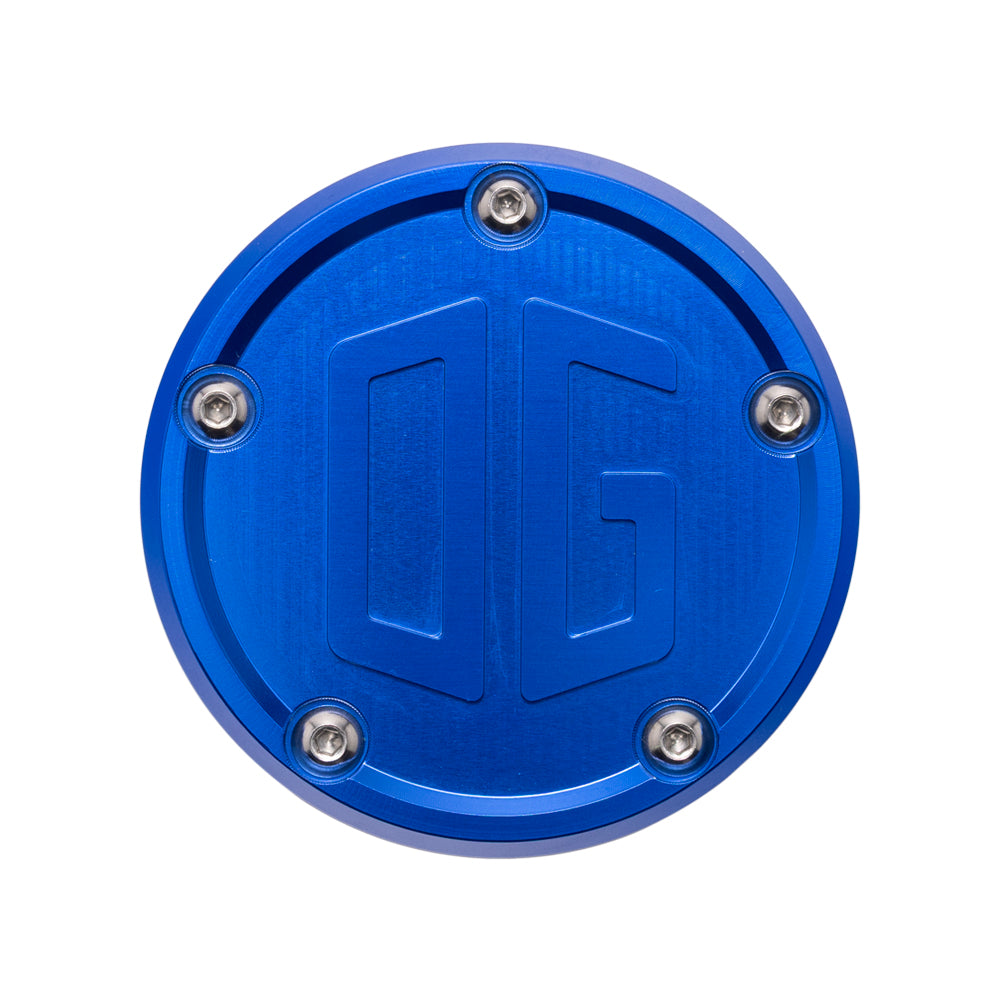 Og Points Cover - Twin Cam Timing Cover Original Garage Moto Blue