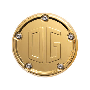 Og Points Cover - Twin Cam Timing Cover Original Garage Moto Gold Plating