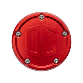 Og Points Cover - Twin Cam Timing Cover Original Garage Moto Red