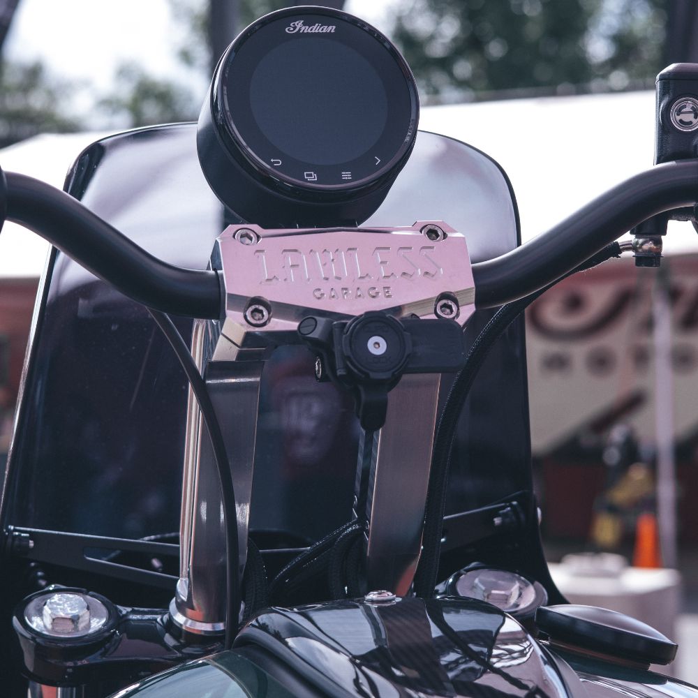 OG Billet Gauge Pod - Indian Chief Gauge Mount Original Garage Moto
