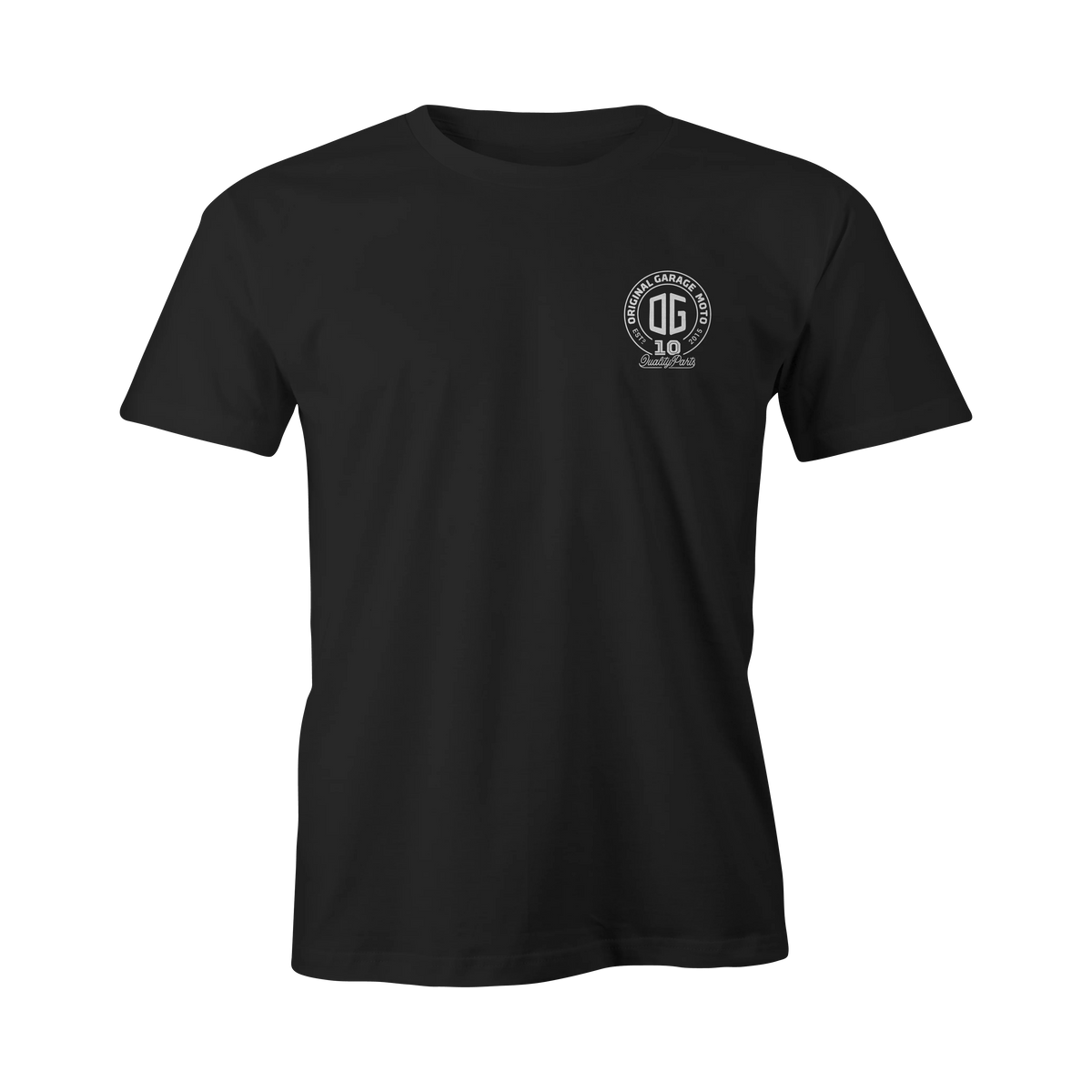 OG "10th Anniversary Dyna" Tee, Black T-Shirt Original Garage Moto S