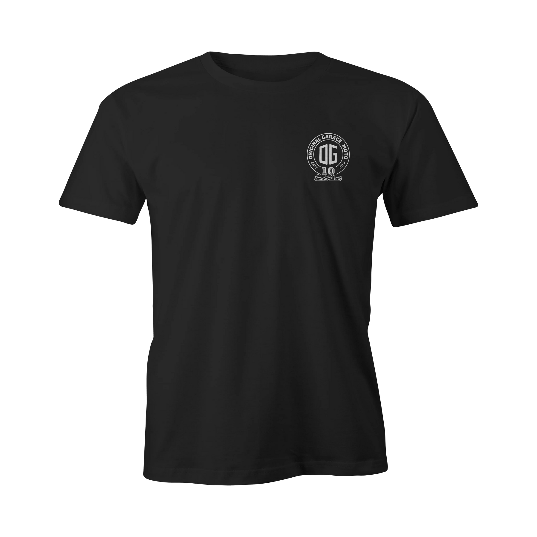 Og 10th Anniversary Dyna Tee Black Original Garage Moto S