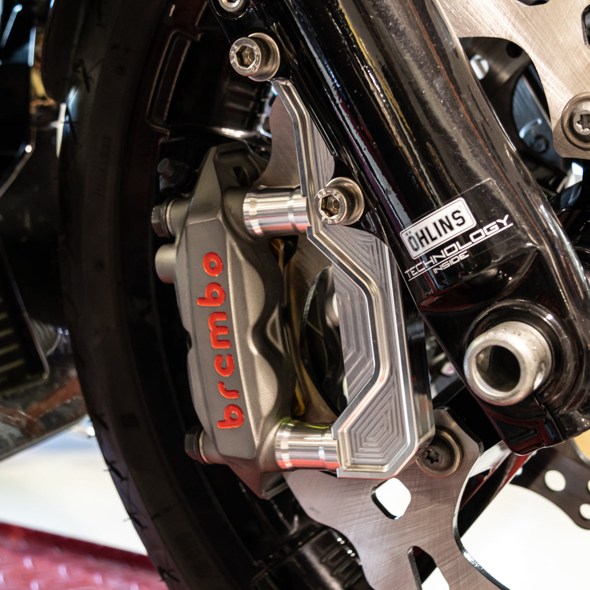 OG 13" Complete Radial Big Brake Kit Spoke Mount - 08-23 Touring Complete Brake Kit Original Garage Moto
