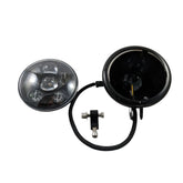 OG Complete Headlight Conversion Kit - Dyna Fatbob Headlight Original Garage Moto 5.75'' OG Projector LED Headlight Black