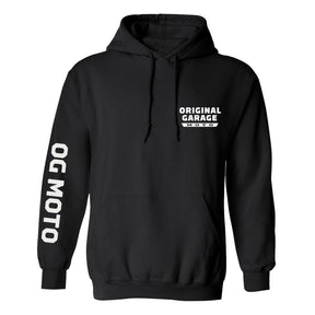 OG "MOTO" Pullover Hoodie, Black Hoodies Original Garage Moto S