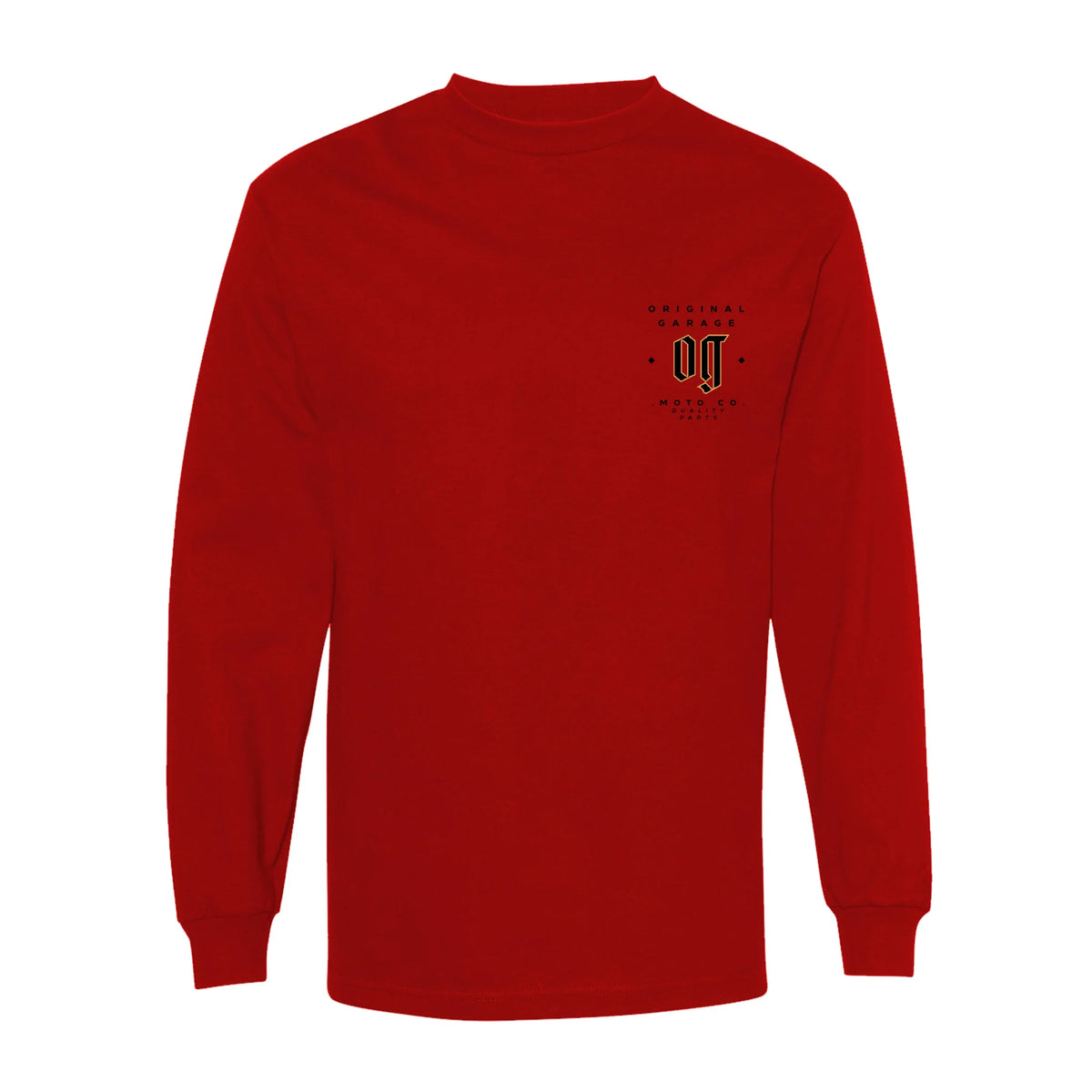 OG "El Diablo" Long Sleeve, Red T-Shirt Long Sleeve Original Garage Moto S