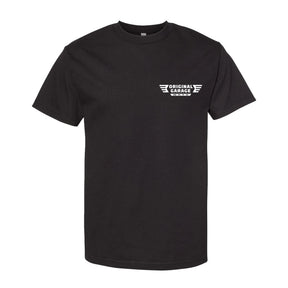 OG "Quality Parts" T-Shirt, Black T-Shirt Original Garage Moto S
