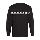 OG "Race Team" T-Shirt Long Sleeve, Black T-Shirt Long Sleeve Original Garage Moto S
