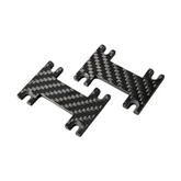 Og Risers Carbon Fiber Wires Bracket Risers Accessories Original Garage Moto 6.5" Pull Back Risers