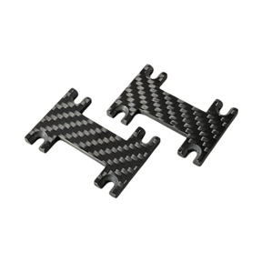 Og Risers Carbon Fiber Wires Bracket Risers Accessories Original Garage Moto 6.5" Pull Back Risers