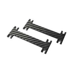 Og Risers Carbon Fiber Wires Bracket Risers Accessories Original Garage Moto 8.5" Pull Back & Straight Risers