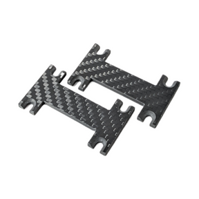 Og Risers Carbon Fiber Wires Bracket Risers Accessories Original Garage Moto 6.5" Straight Risers