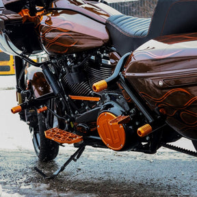 Og M8 Bagger Derby Cover Derby Cover Original Garage Moto