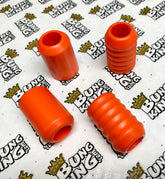Bung King Replacement Delrin Crash Bar Slider End, Orange Crash Slider Bung King