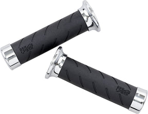 Pro Grip Pro Grip 862 Cruiser Chrome HANDLEBAR GRIPS Pro Grip